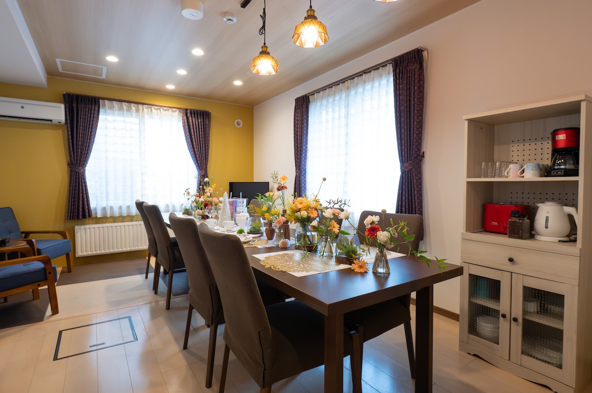 North 5 A/Air conditioning in all rooms/112㎡ rental/4 bedrooms +