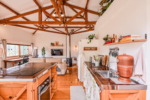 Warm & Rustic Escape | Hot Tub + Pets Welcome