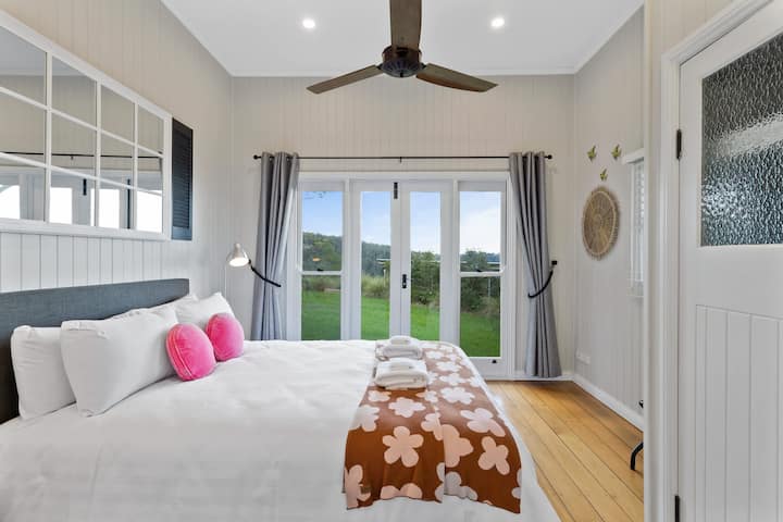 Bedroom with amazing views