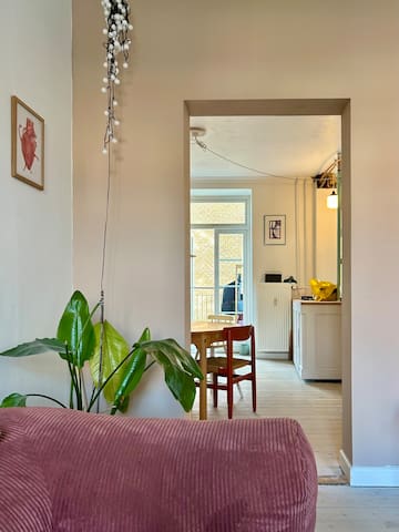 Lys og hyggelig lejlighed