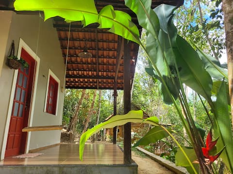 Chalet overlooking the mountains