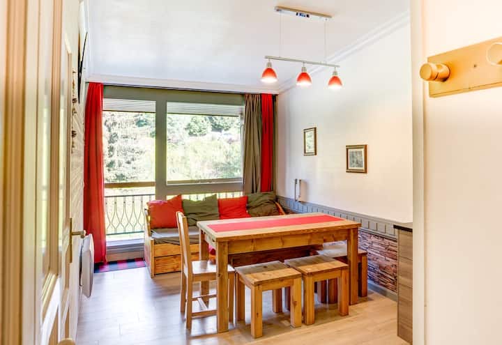 Superbe Appartement Balcon Vue Montagne Park.s/sol - Arc 1800