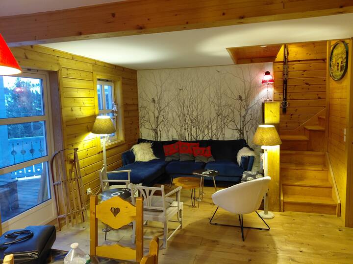 Chalet Flaine - 12 Personnes, 6 Chambres, 120m2 - Les Carroz d'Arâches
