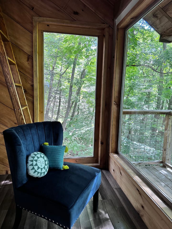 Secluded Ledge Treehouse/kaaterskill Off-grid - Hudson Valley, NY