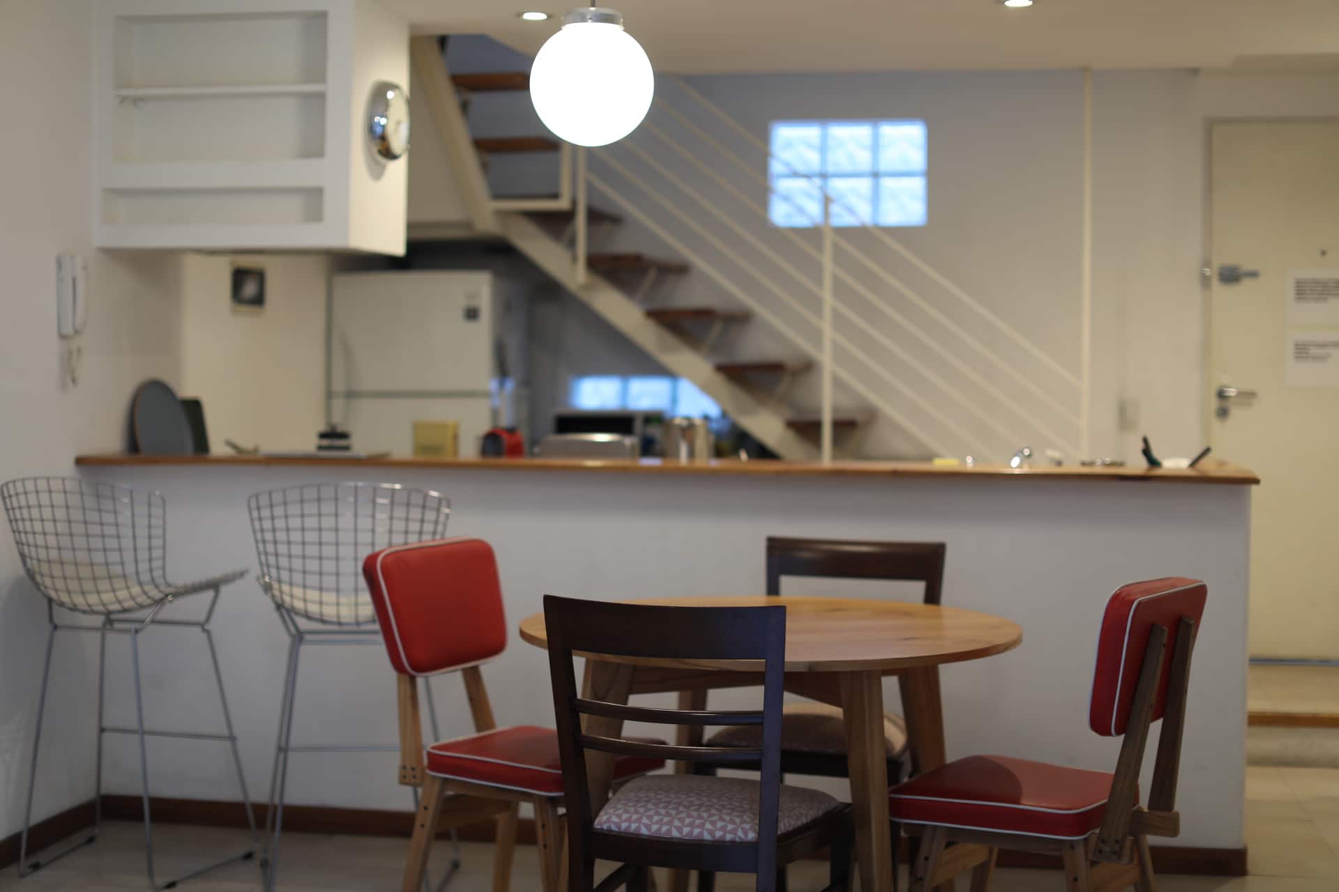 Apartamento triplex de 2 quartos com pátio em Chacarita