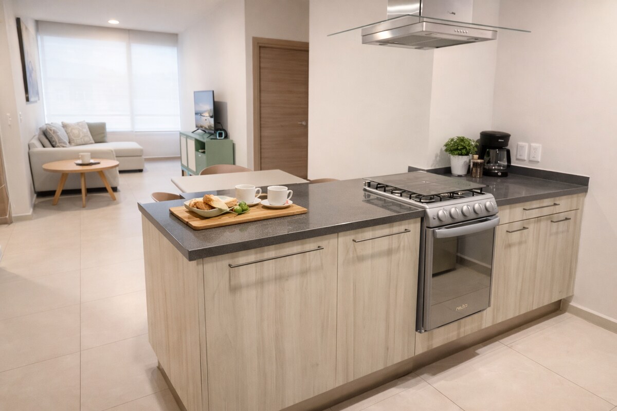 Successful Airbnb property: Cómodo Depa 2BR+parking+pool+ mall + star-medica in Tlalnepantla