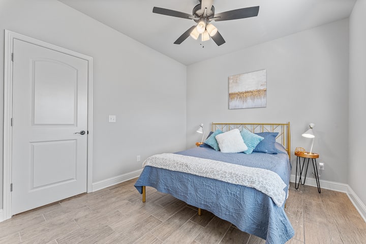 Dormitorios tranquilos para la recuperación posterior al viaje