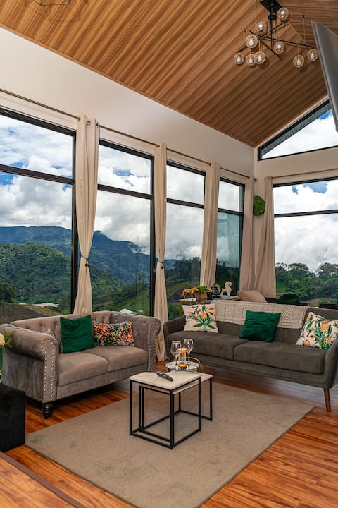 Casita Colibrí: with beautiful mountain views