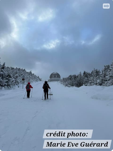 Estate in Piopolis Spa + fireplace + Lac Mégantic forest