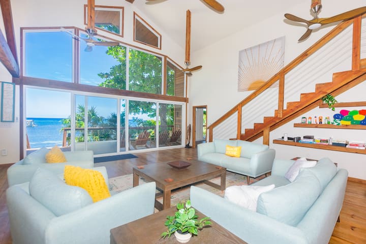 Spacious Beach House Hideaway (Casa Ohana Kai’) - Honduras