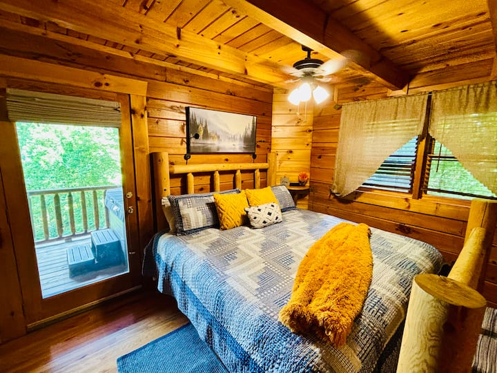 Dormitorio principal a pasos del jacuzzi