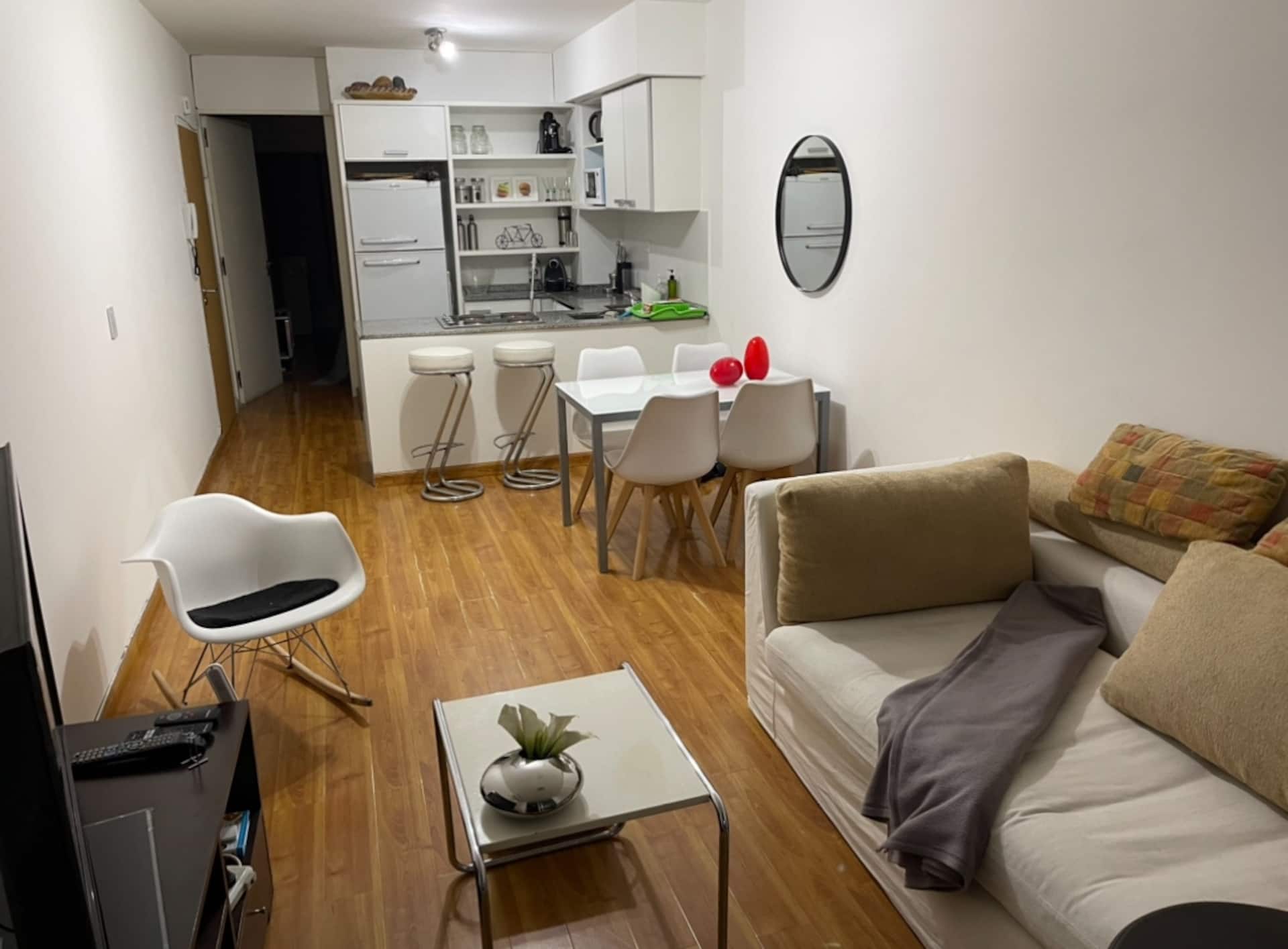 Modern one-bedroom apartment in Recoleta