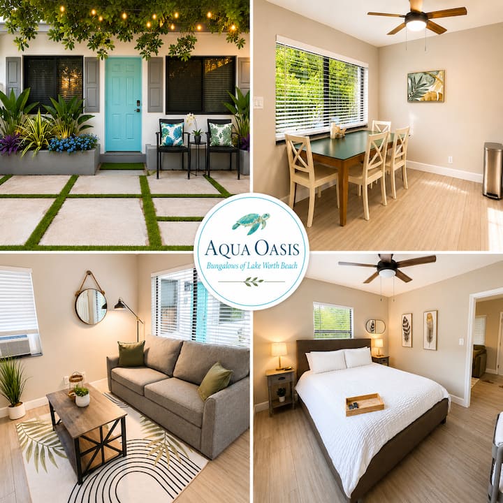 Aqua Oasis - 1.5 Miles From Beach (2) - Lake Worth Beach