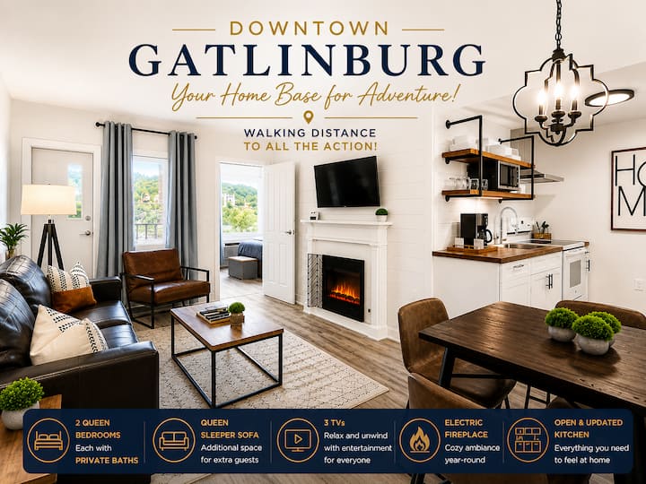 Gt502 Downtown Gatlinburg Condo W/pool & Hot Tub! - Anakeesta, Gatlinburg