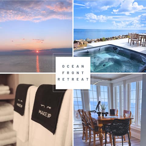 Oceanfront Retreat Spa Heart of Acadie!