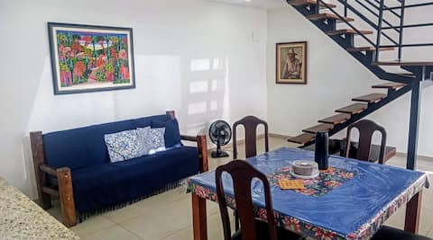 Top Airbnb: Beautiful Duplex Apartment New-Air-Cabo Frio-Beach/Shopping. in Cabo Frio