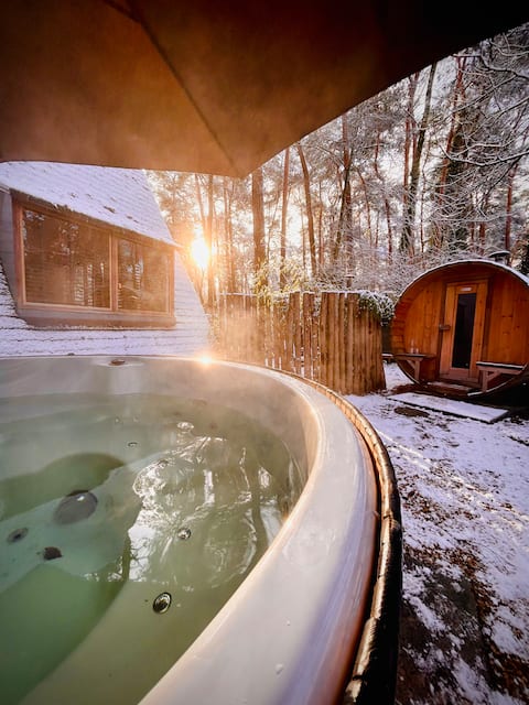 The Punthuisje: Nature & Spa, away from the crowd