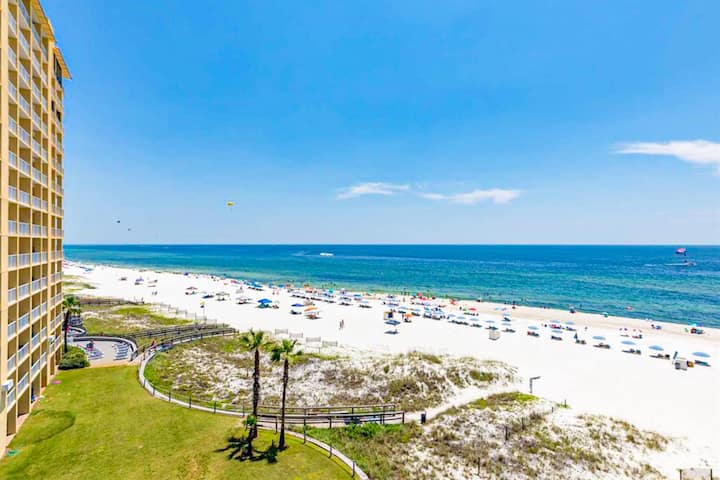 3br Gulffront 5th-floor | Balcony | Pool | Hot Tub - Foley, AL