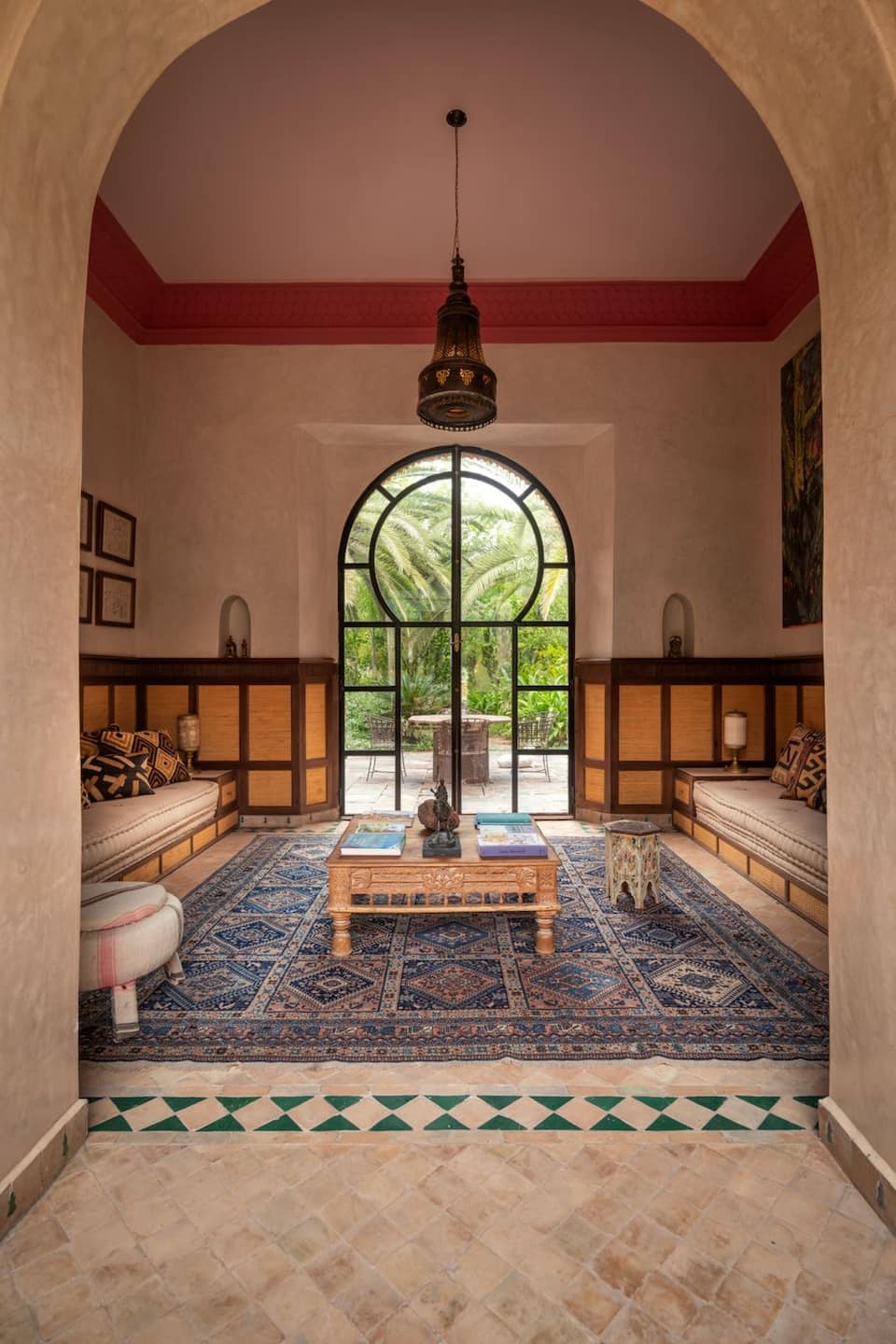 An orientalist villa in a botanical garden, Marrakesh, Marrakesh-Safi, Morocco, photo 4 of 10