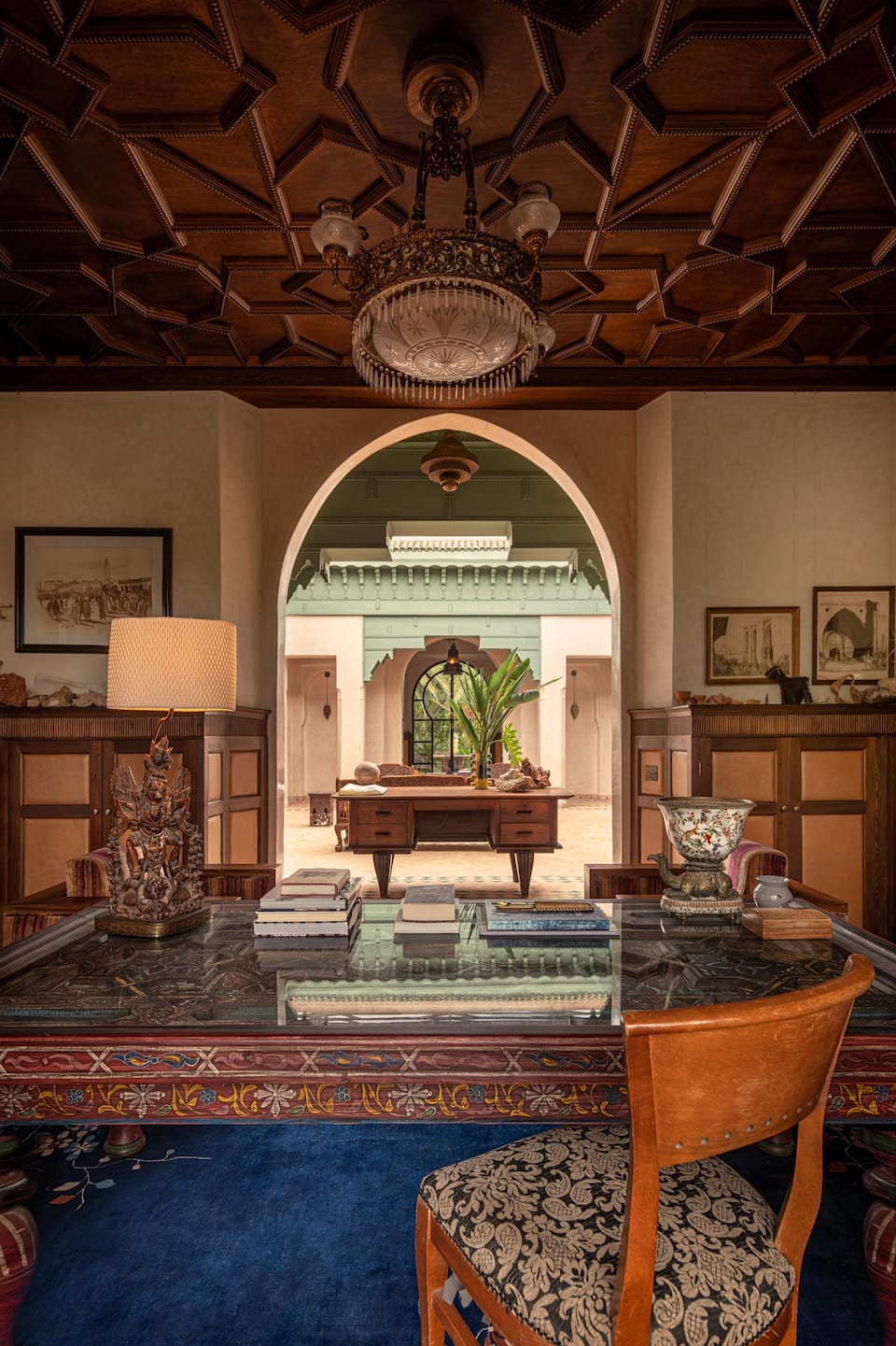 An orientalist villa in a botanical garden, Marrakesh, Marrakesh-Safi, Morocco, photo 9 of 10