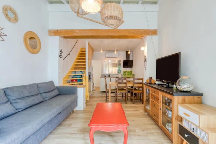 Maison Climatisée 4/6 Pers Terrasse Tout A Pied - Saintes-Maries-de-la-Mer