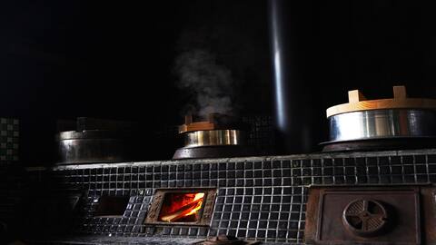 Experience the hearth and Kamado!1 group limited Ancient Minjuku [Morning, dinner]