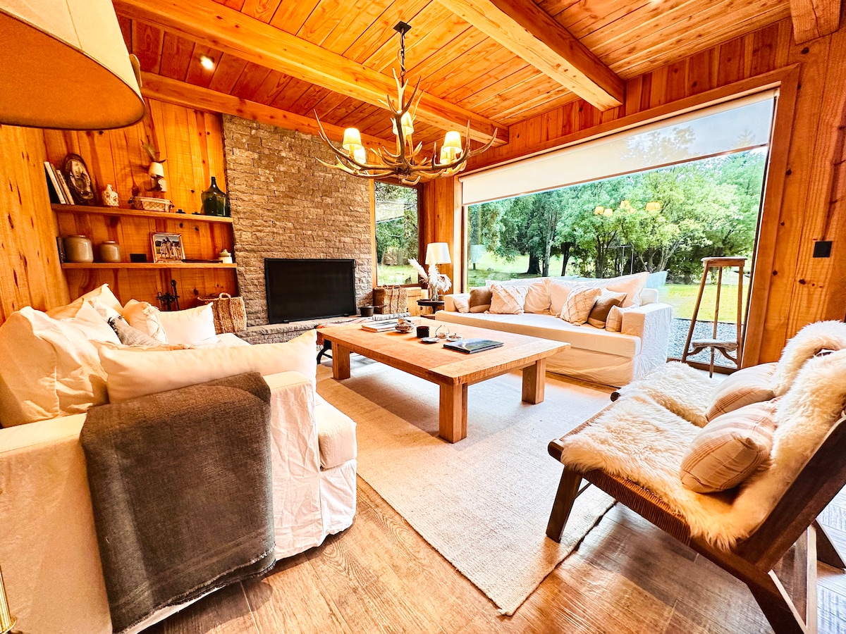 Casa con increíbles vistas al golf en Arelauquen - Casa en Arelauquen Golf & Country Club