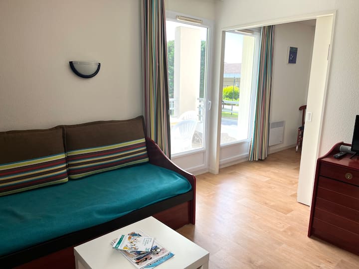 Appartement T2 Golf Pornic Avec Terrasse + Piscine - Saint-Michel-Chef-Chef