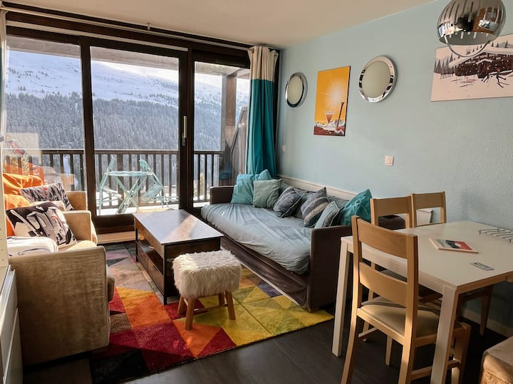 T3duplex 4ème éTage à 20m Des Pistes Parking Privé - Flaine