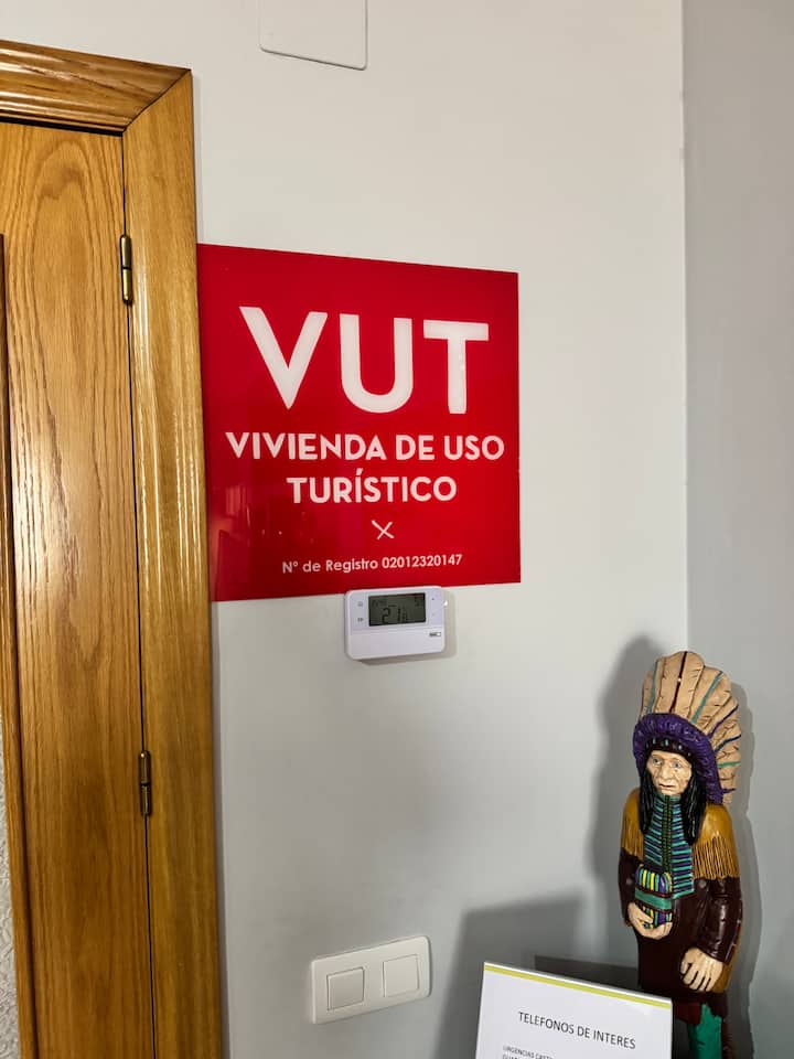 Vivienda de uso turístico registrada: alojamiento oficial con todas las garantías.