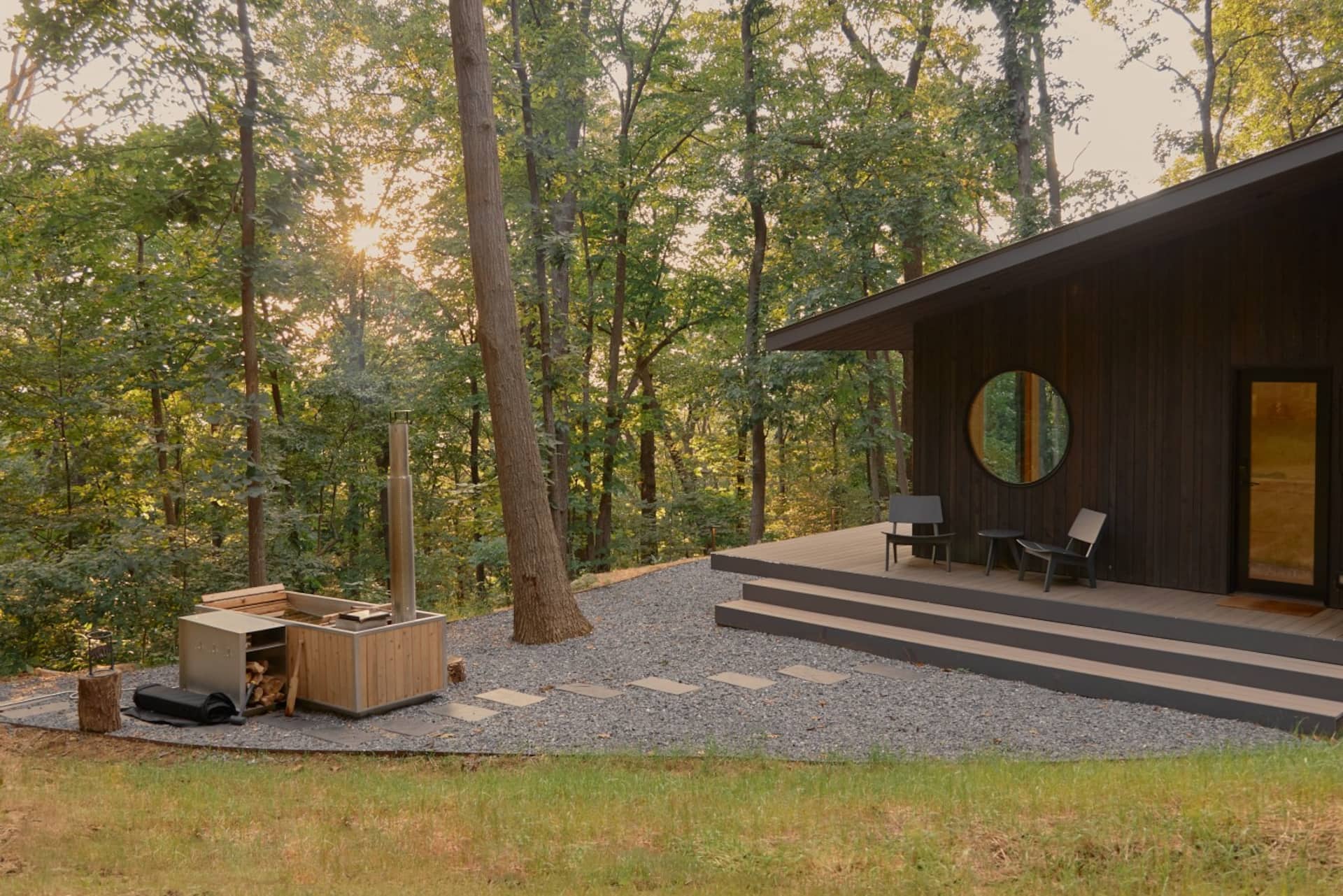 Mountaintop Retreat with Wood Fired Hot Tub
