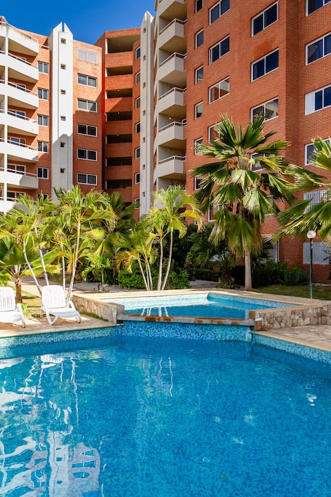 Penthouse ✅ Playa El Ángel, Pampatar. Fiber Optic Internet.