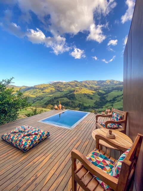 Sítio Patuá | Casa Água - air-conditioned pool