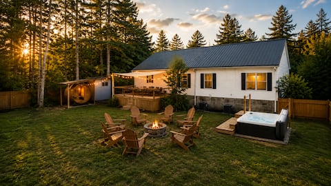 Trails | Pet-Friendly| Hot Tub, Sauna, Fire Pit