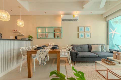Top Airbnb: Cartagena Beach Flat: with the best ocean view in Castillogrande