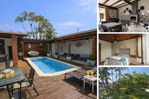 Beach 150 meters away • Air-conditioned pool • Pet Friendly • Garden