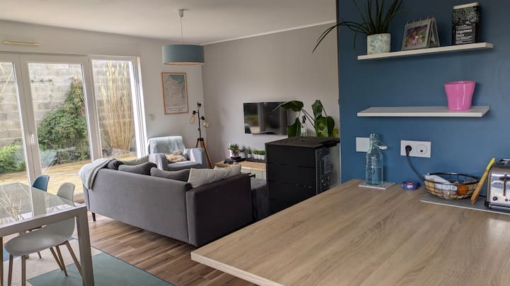 Maison Bois 10 Mn à Vélo De La Plage Et Du Port - Douarnenez