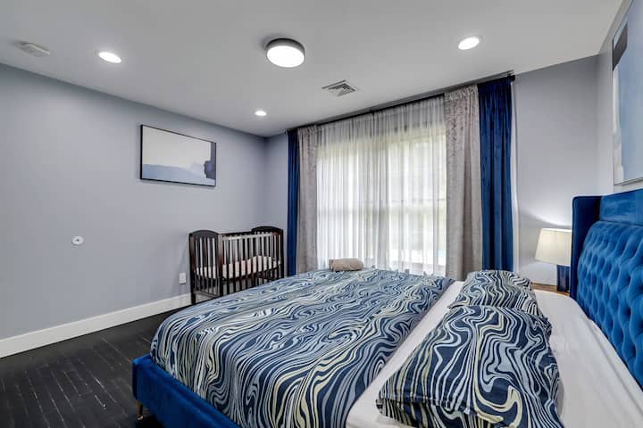 “Master bedroom for ultimate relaxation!"