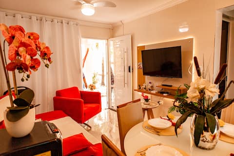 Successful Airbnb property: Quiet Getaway/A/C/BBQ/Pool. in Ilha De Itamaracá