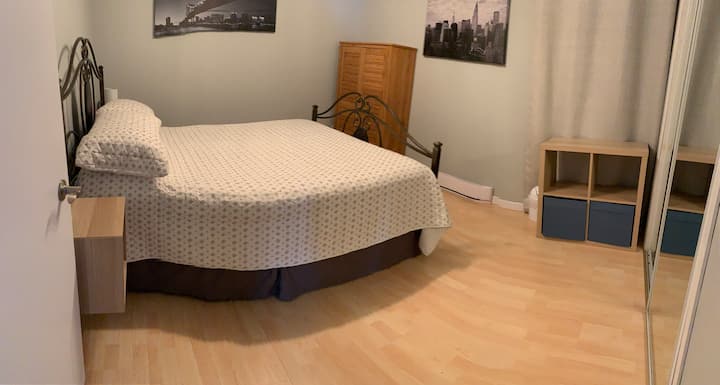 Голямо двойно легло (двойно) място за съхранение, гардероби 