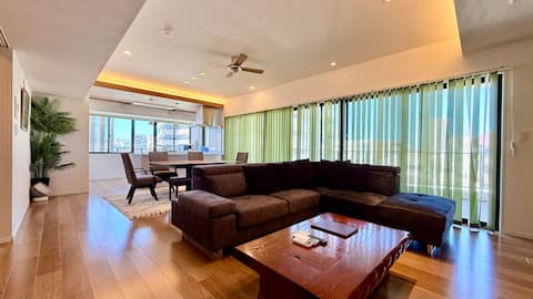 Most suitable for families trip on the 3rd floor!12 3LDK!It's like staying in my own house in Okinaw