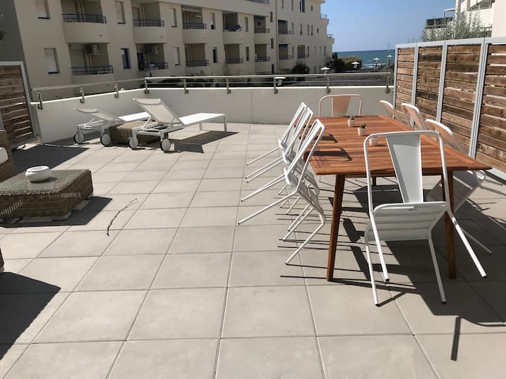 Terrasse Ensoleillée Appartement 1 Chambre 1 - Aigues-Mortes