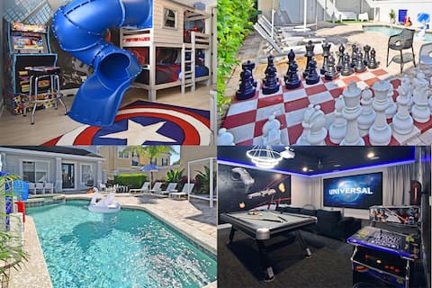 *Private Golf-Front Oasis with Pool, Spa & Cinema