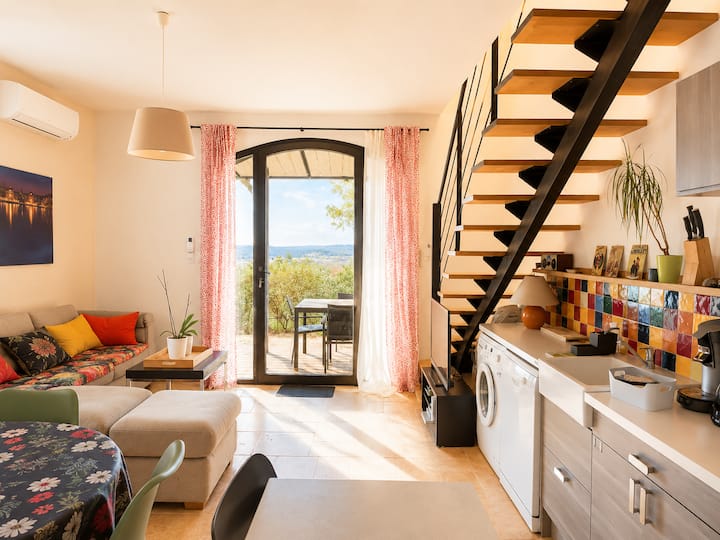 Gite De Charme, Piscine, Vue Exceptionnelle - Sauve