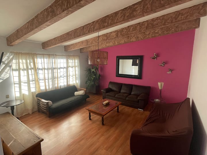Amplia Casa + Alberca + Jardín A 2 Min Del Centro - Tequisquiapan