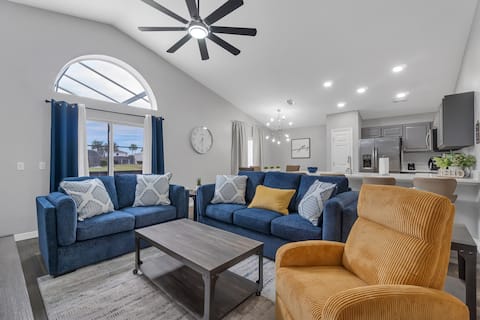 Top performing Airbnb: Entire Modern Home near Disney • Pool & Game Room in Orlando