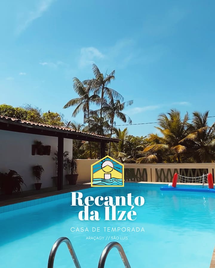 Recanto da Ilzé 100 meters from Araçagy Beach