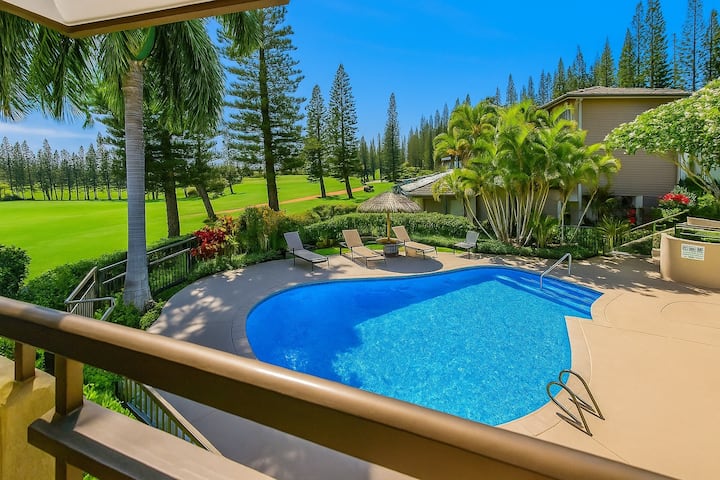 Kbm Resorts | Free Car | Kapalua Golf Villa | Golf Course View | 2-bedroom Condo! Kgv-14t6 - Kapalua, HI