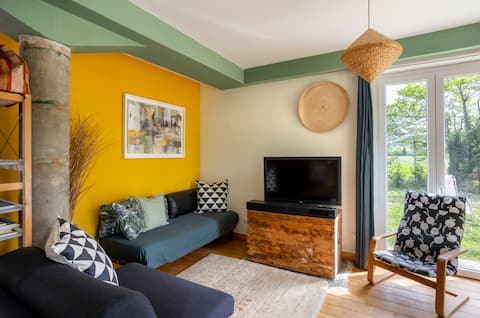 Top performing Airbnb: Casa Rossa countryside cottage and total relax! in Macerata