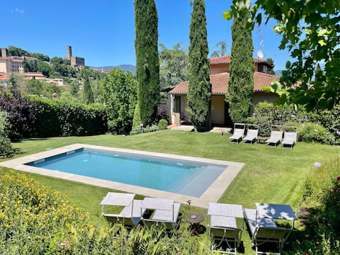Cipressino Villa, pool near the historic centre